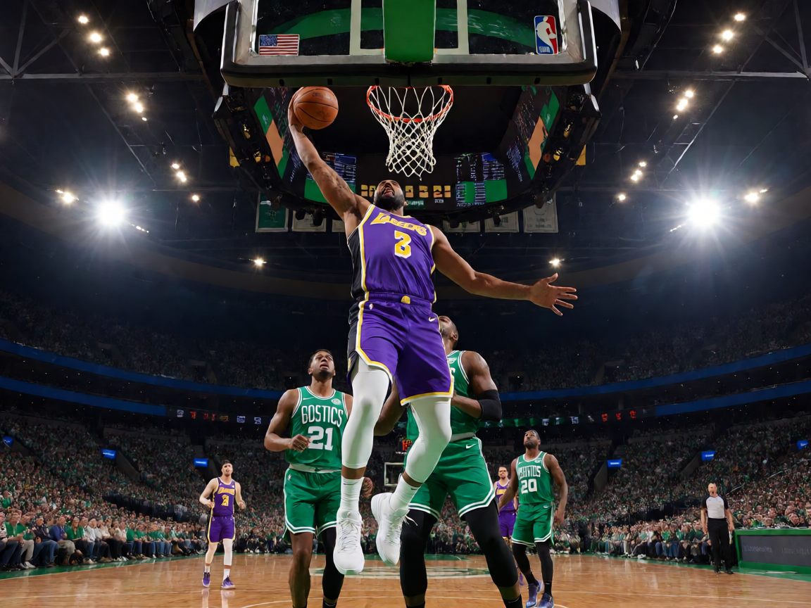NBA篮球比赛现场